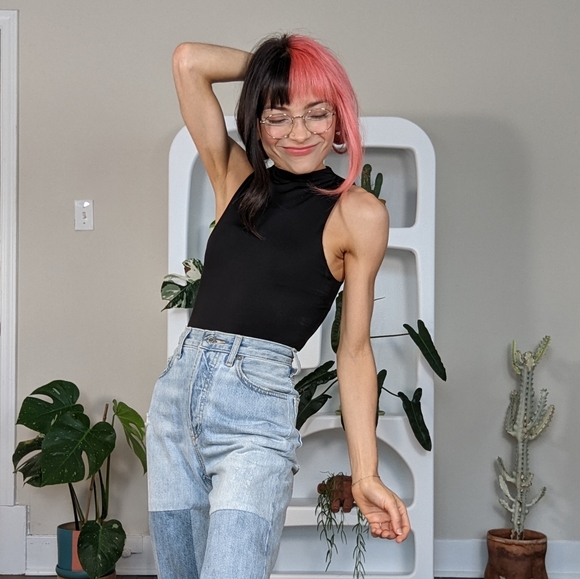 Girlfriend Collective High Neck Bodysuit - Picture 2 of 8